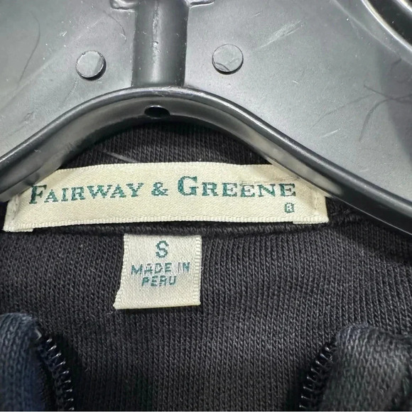 Fairway & Greene Women’s 1/4 Zip Golf Pullover, Black Size Small - Picture 4 of 9